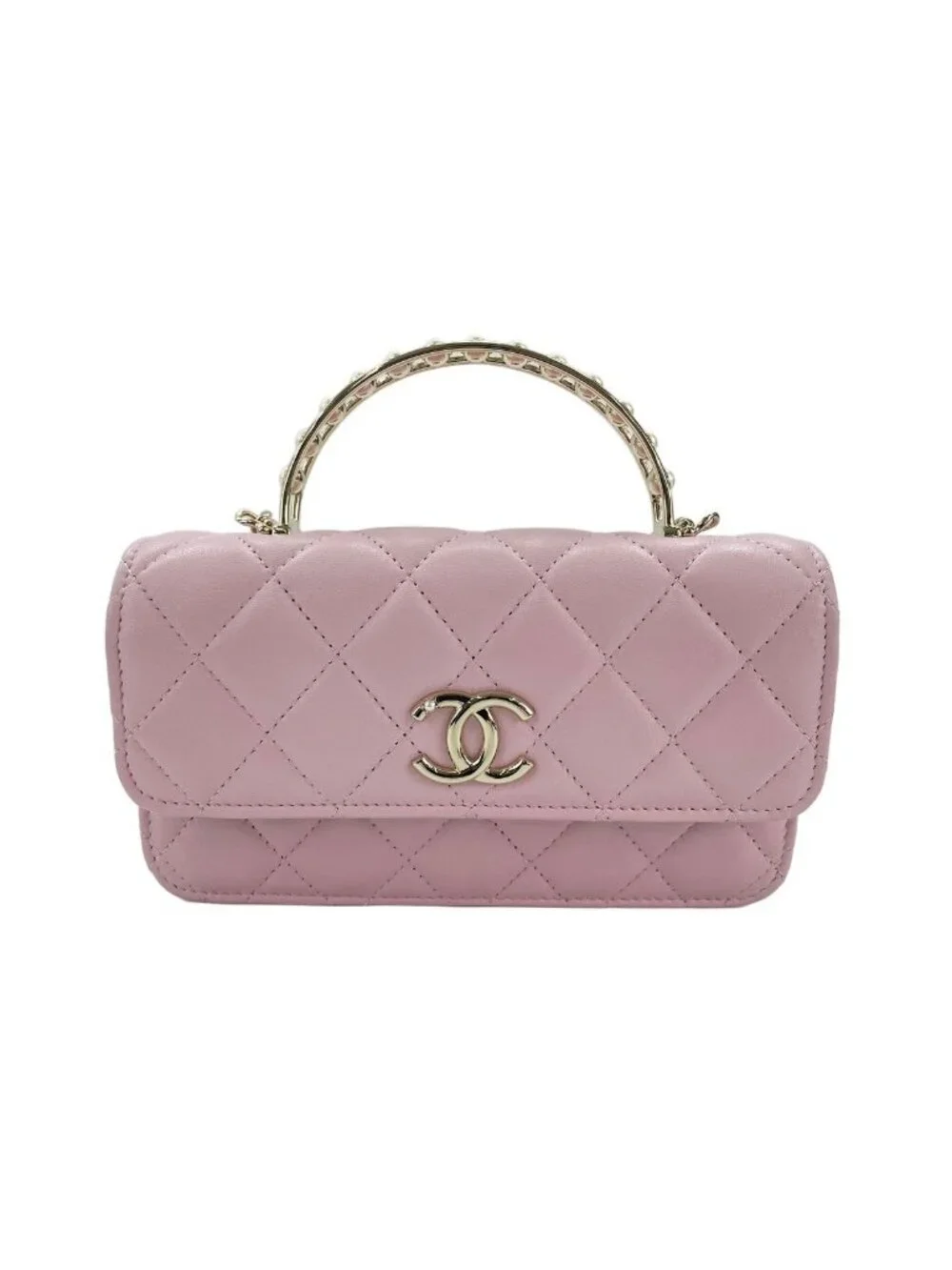 Chanel Handbag 2-Way Quilted